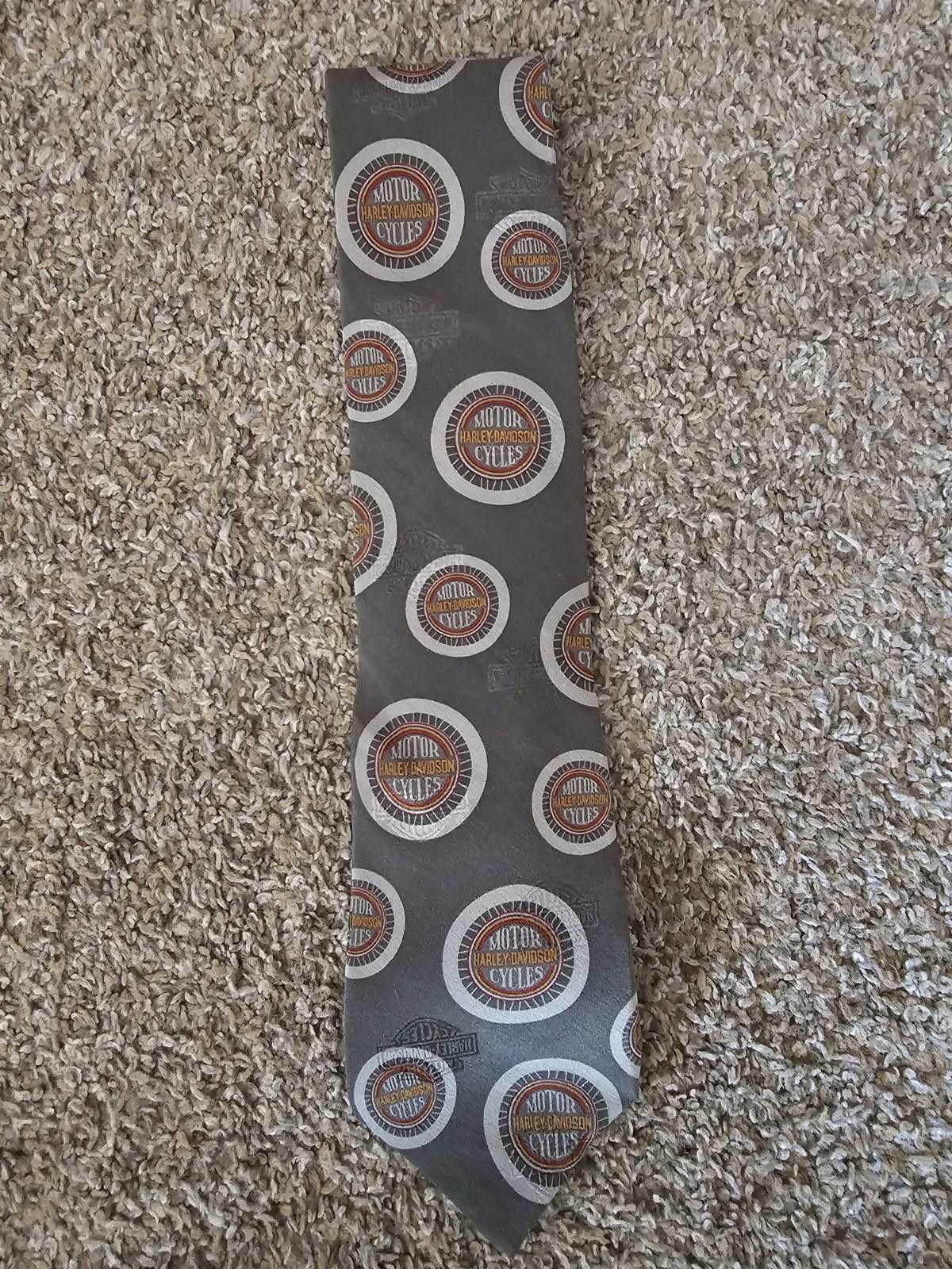 Ralph Marlin RM STYLE Ralph Marlin Harley Davidson Motor Cycles tie Size ONE SIZE - 1 Thumbnail