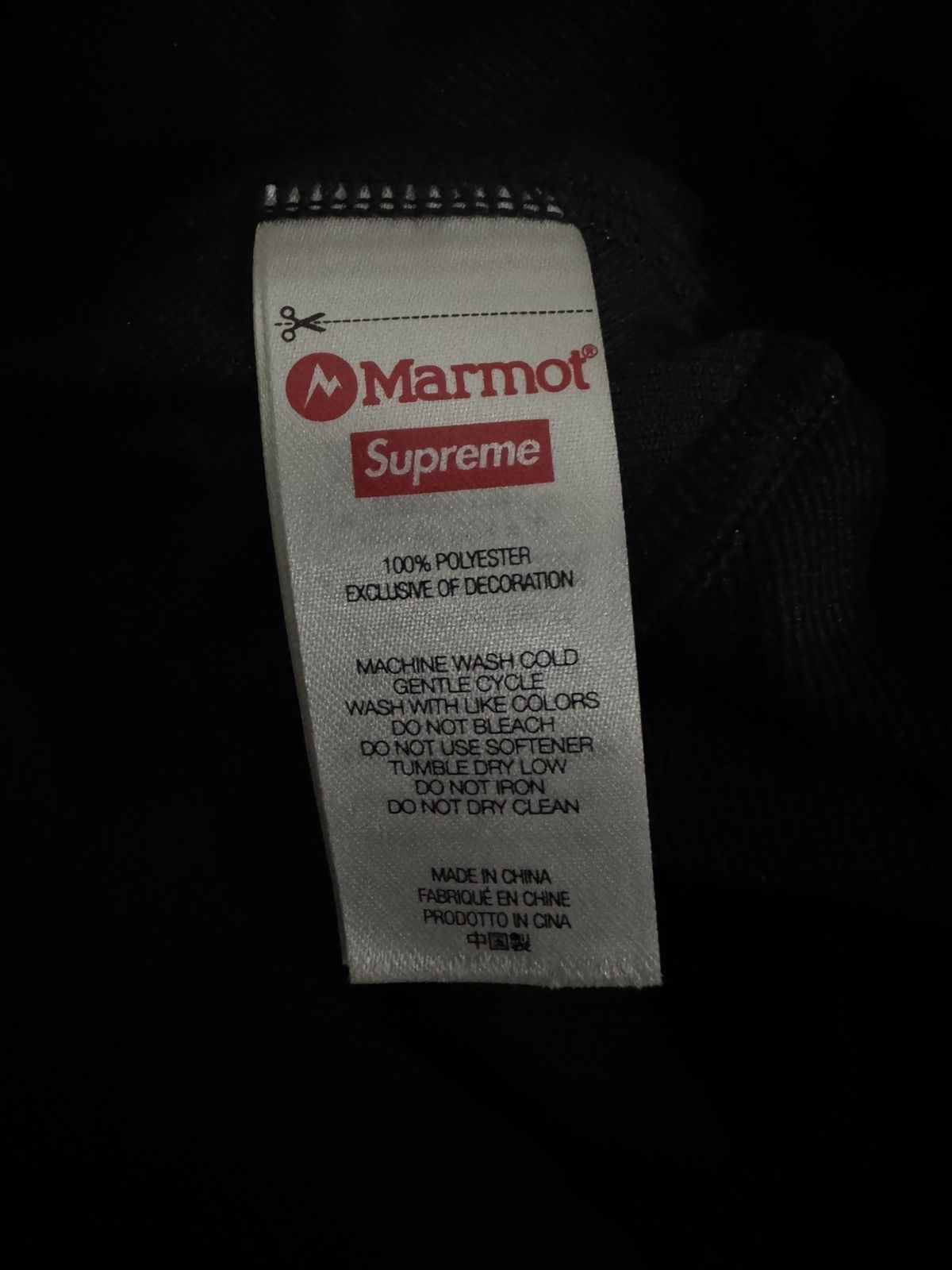 Supreme Supreme Marmot Base Layer Beanie Size ONE SIZE - 4 Thumbnail