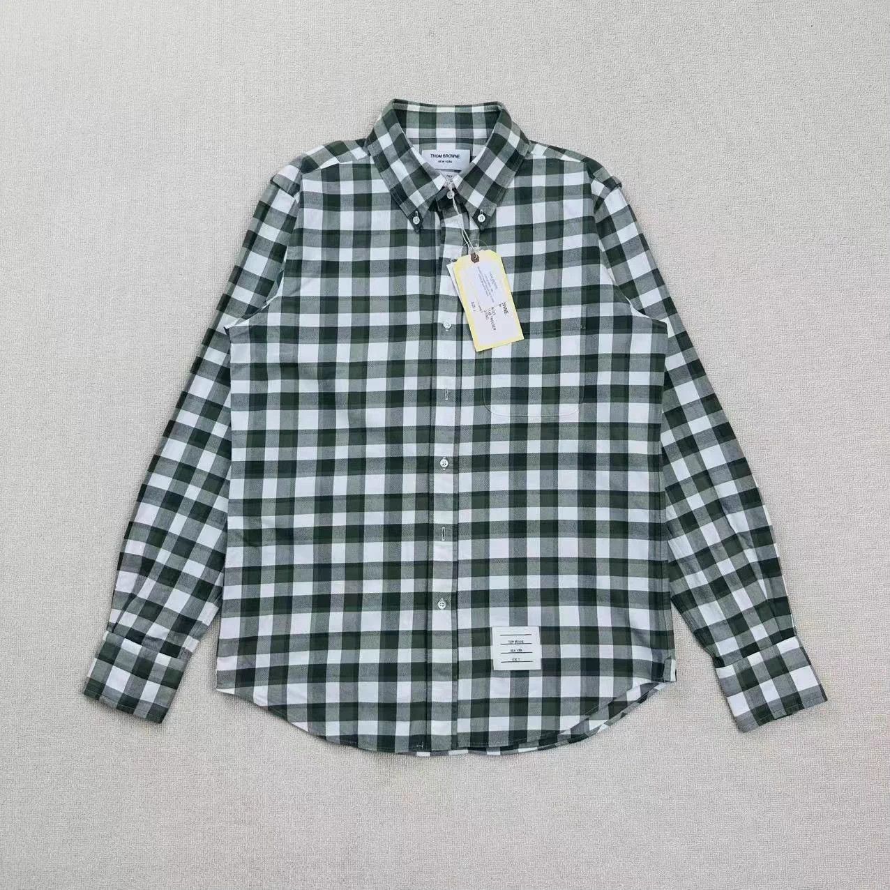 Thom Browne THOM BROWNE Gingham Long Sleeve Shirt US 2 WL2433 Size US M / EU 48-50 / 2 - 1 Thumbnail