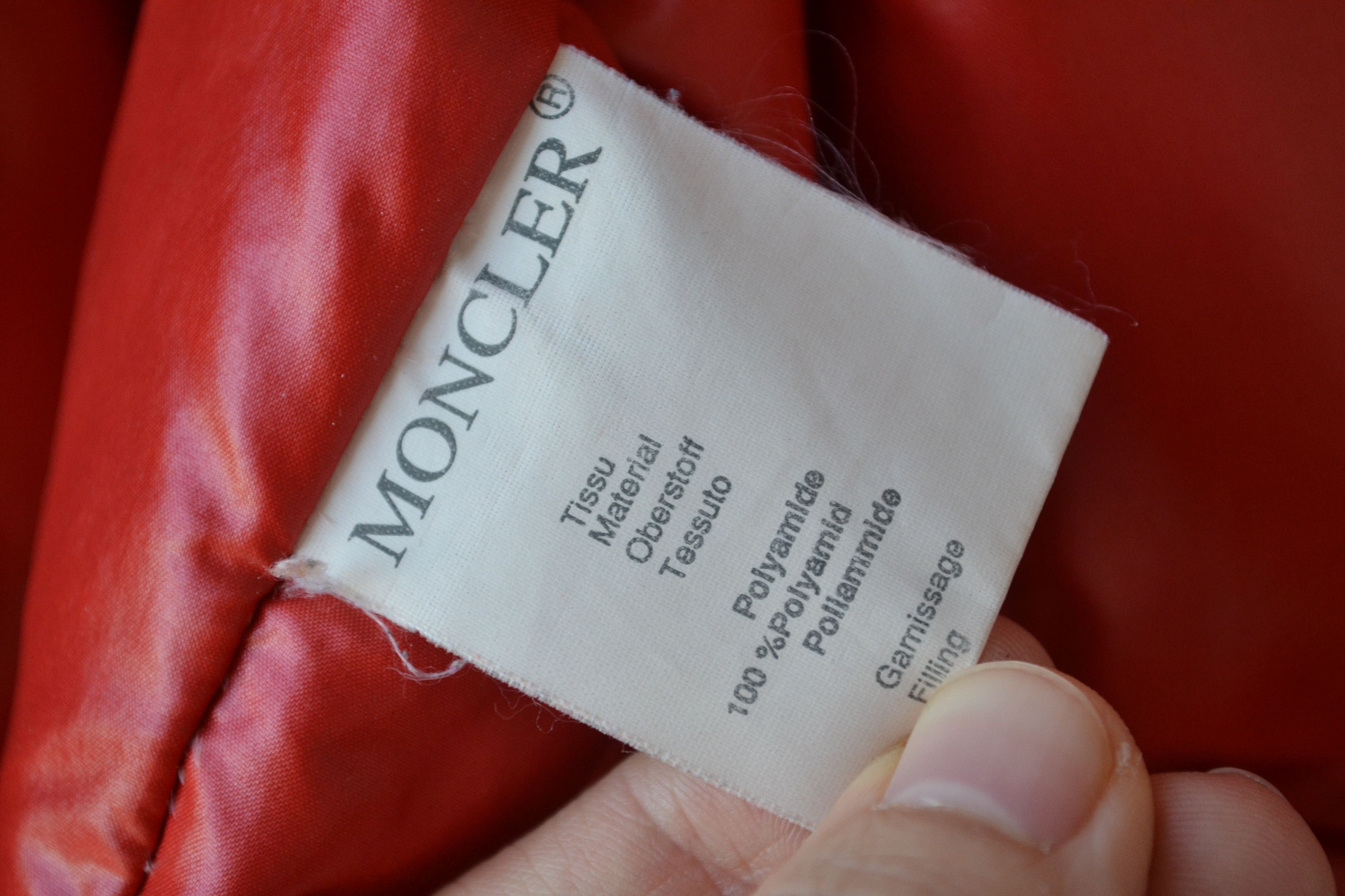 Moncler 🔴 MONCLER Vest Down Jacket Puffer Red 80s 90s Size 3 L Size US L / EU 52-54 / 3 - 8 Thumbnail