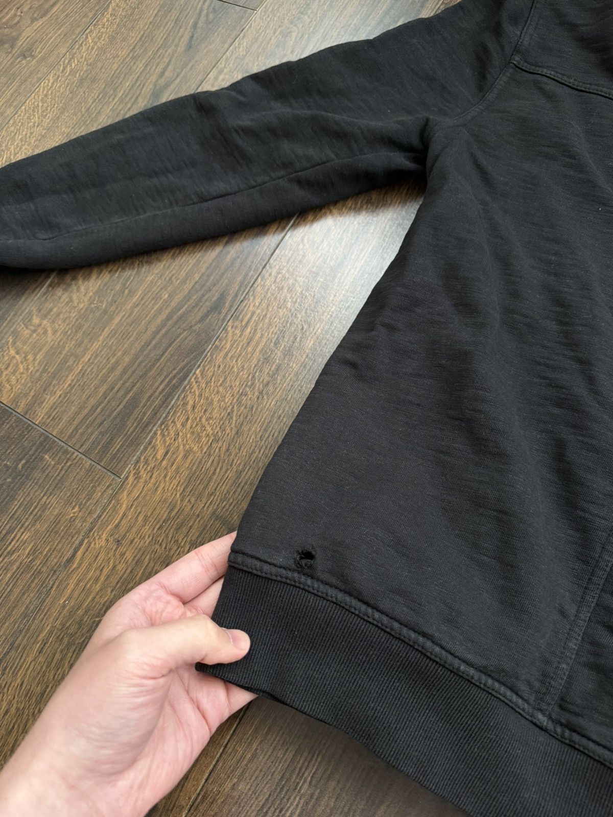 Allsaints Allsaints Bomber Zip Up Japanese Small Logo Lux Y2K Hoodie Size US S / EU 44-46 / 1 - 7 Thumbnail
