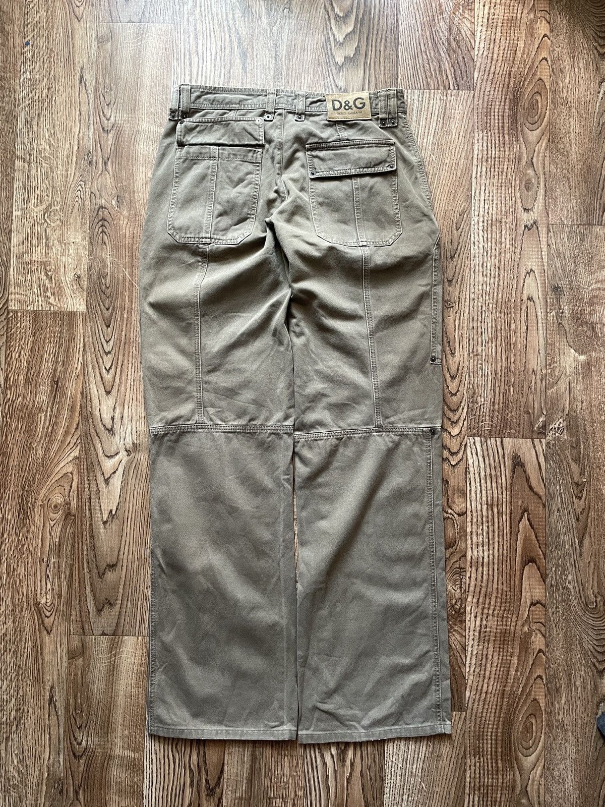 Dolce & Gabbana Vintage Dolce & Gabbana Cargo Pants Size US 30 / EU 46 - 9 Thumbnail