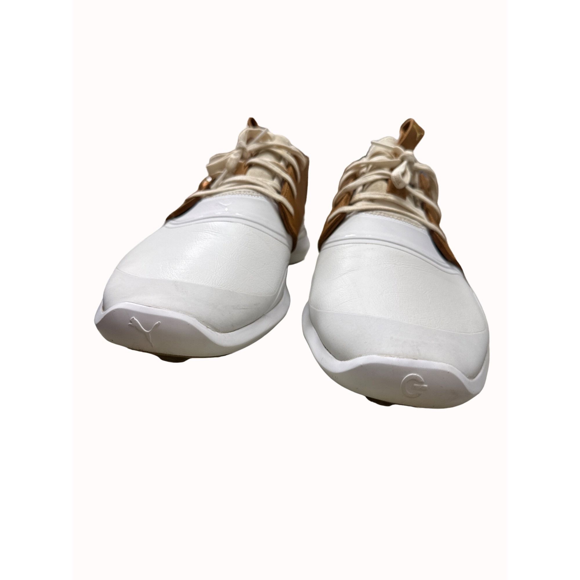 Puma Puma Ignite men’s white brown fashion shoes sneakers size 12 Size US 12 / EU 45 - 7 Thumbnail