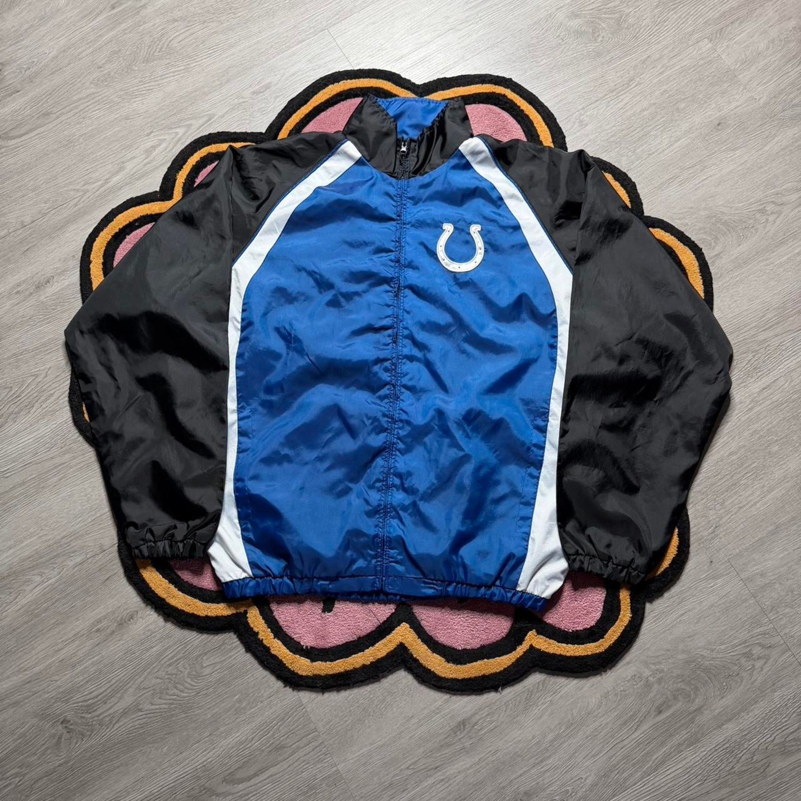 NFL NFL Indianapolis Colts Embroidered Full Zip Track Jacket Size US XL / EU 56 / 4 - 1 Thumbnail