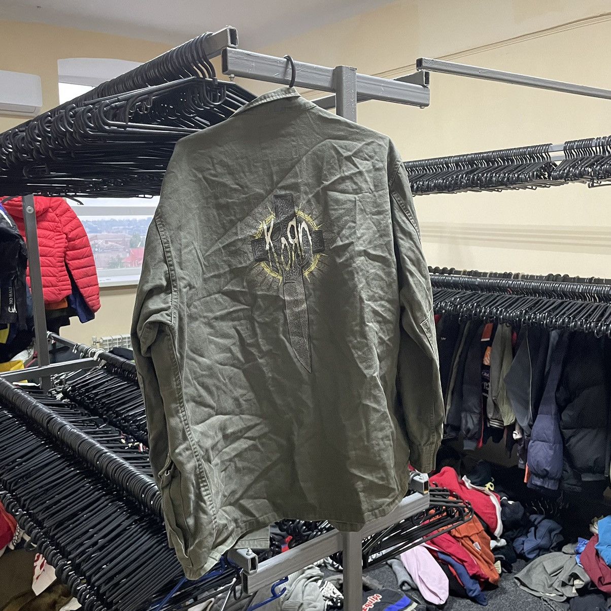 Band Tees × Rage Against The Machine Vintage 90s KORN Band Coach Jacket m65 Rage Against cargo Size US M / EU 48-50 / 2 - 1 Thumbnail