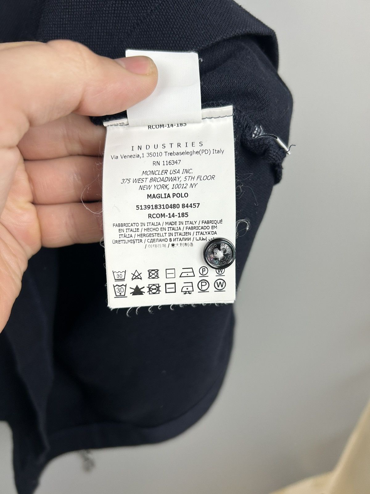 Moncler Moncler Maglia Polo Tee Size US M / EU 48-50 / 2 - 13 Thumbnail