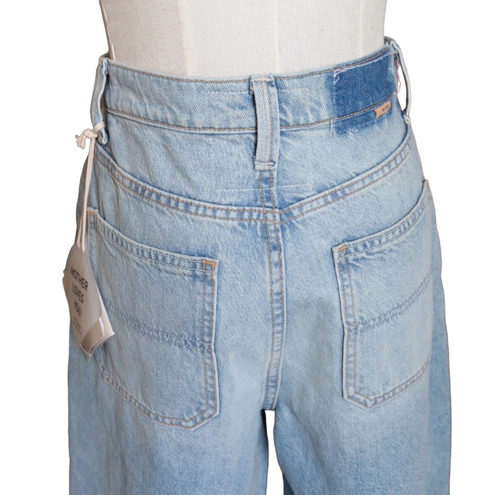 MOTHER MOTHER The Quartet Breaker Skimp Jeans - Sz 25 ($258 Retail) Size 25" / US 0 / IT 36 - 10 Thumbnail
