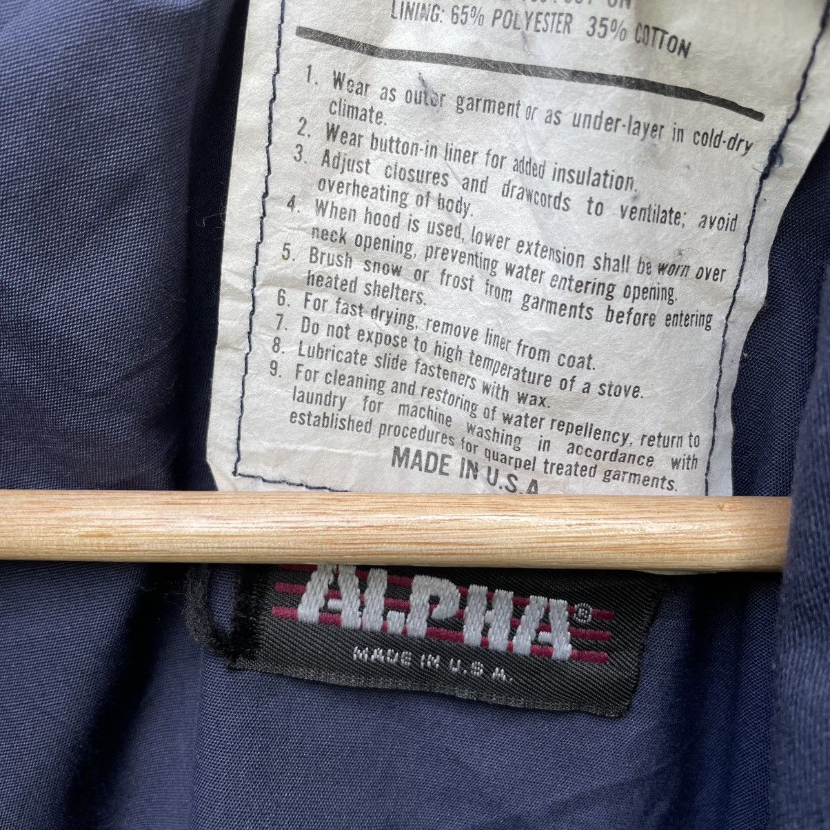 Alpha Industries 💥Vintage Alpha Utility Jacket Size US L / EU 52-54 / 3 - 10 Thumbnail