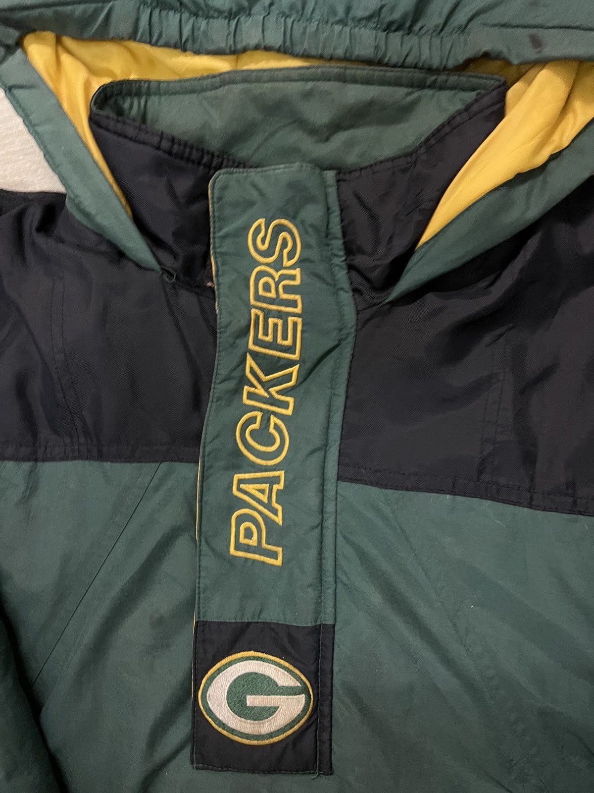 Starter × Vintage Vintage Green Bay Packers Starter Jacket Size US XL / EU 56 / 4 - 5 Thumbnail