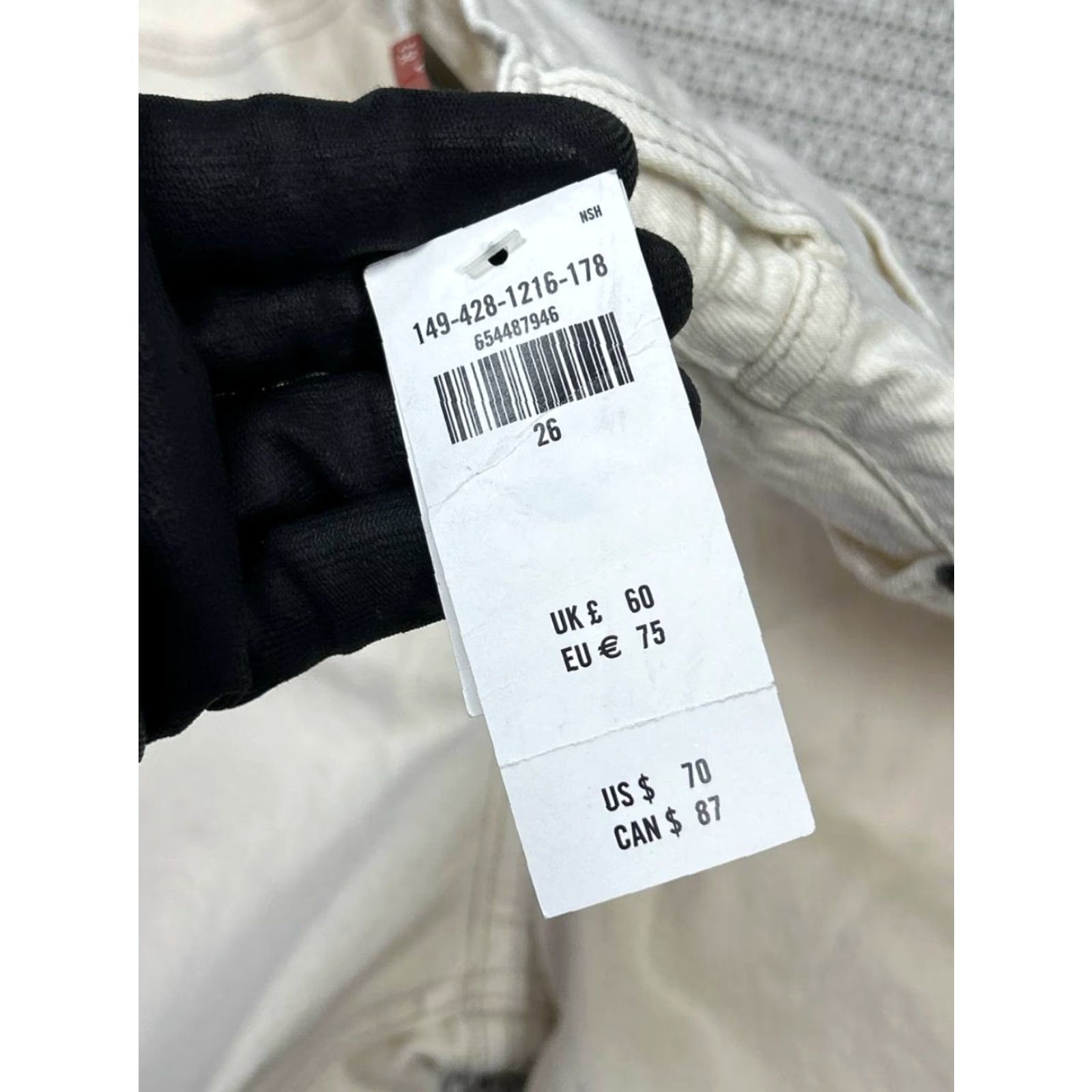 Abercrombie & Fitch Abercrombie & Fitch The 7 Inch Dad Shorts Womens 2 Beige Cotton Curve Love Size 26" / US 2 / IT 38 - 7 Thumbnail