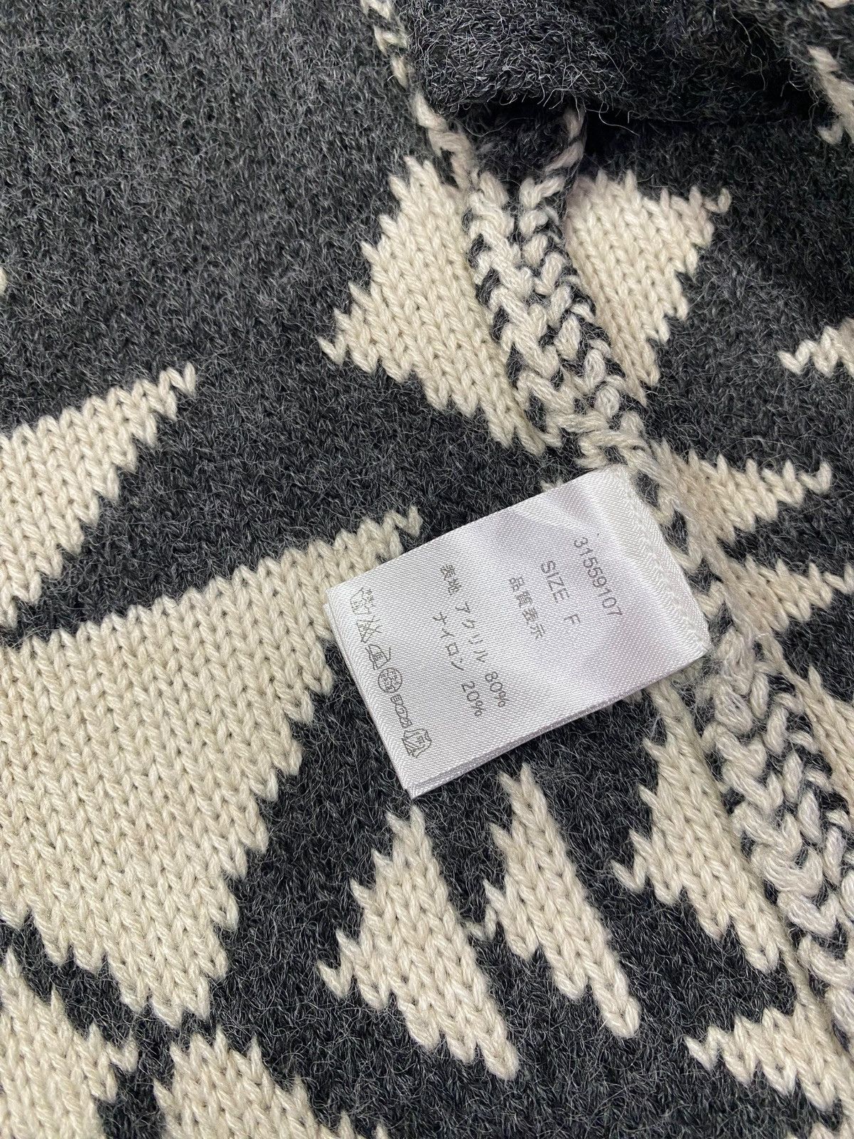 GOA Natural Vintage Goa navajo Tribal Knit Hooded Cardigan Size US XXL / EU 58 / 5 - 6 Thumbnail