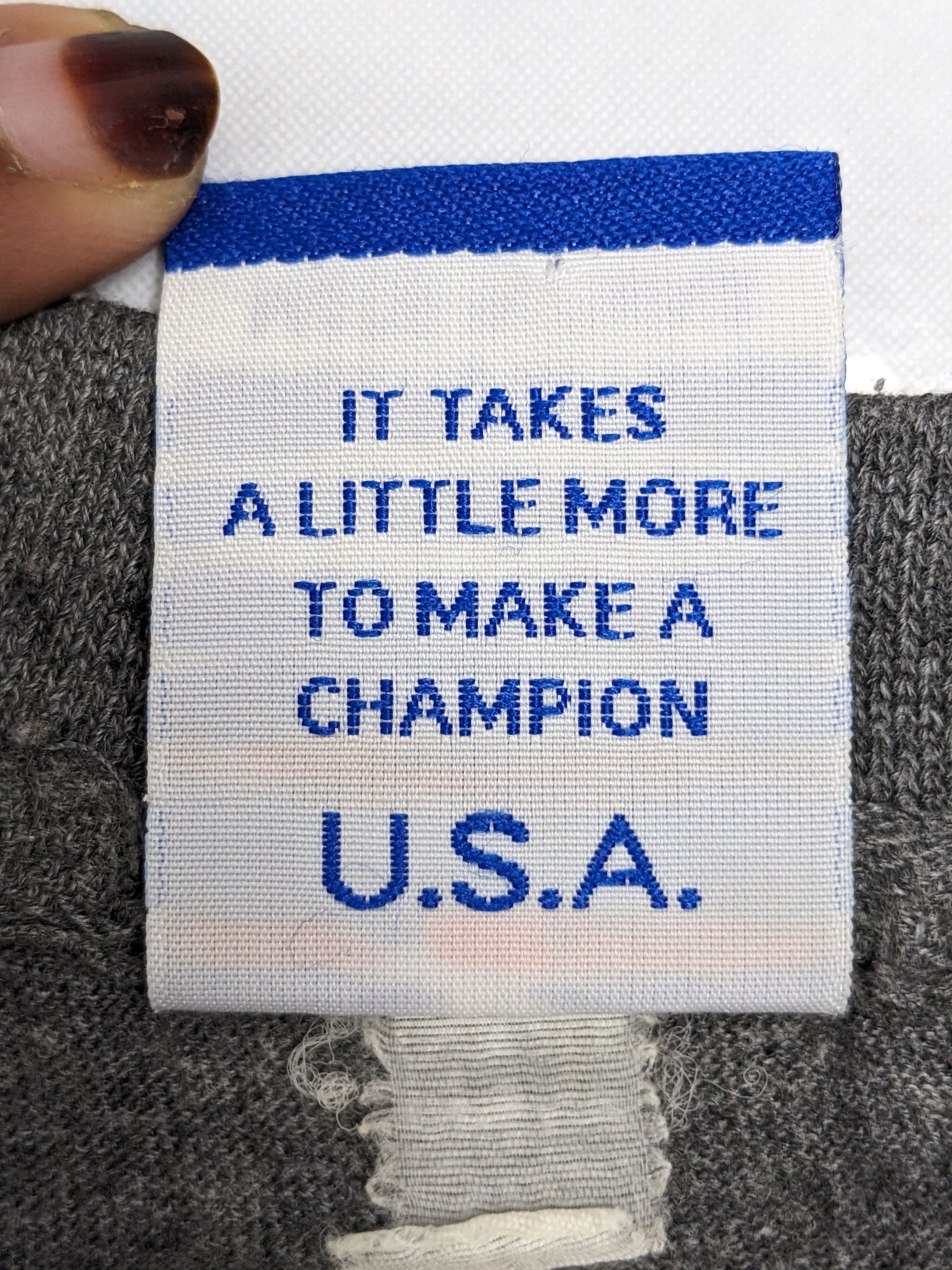 Champion CHAMPION STREETWEAR SPORTWEAR TSHIRT Size US L / EU 52-54 / 3 - 6 Thumbnail