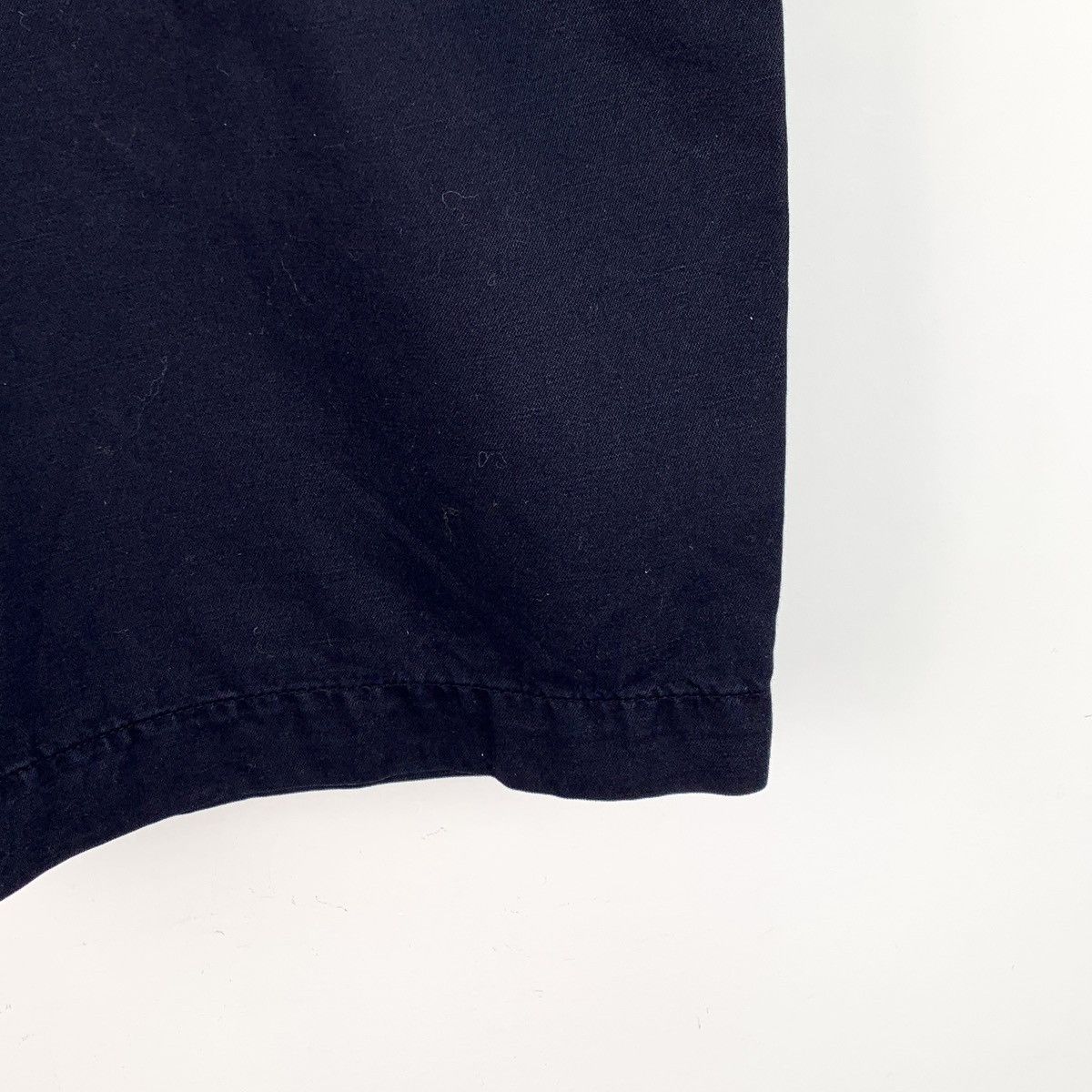 Z Zegna Zegna Navy Cotton Casual Shorts K26WX Size US 40 / EU 56 - 4 Thumbnail