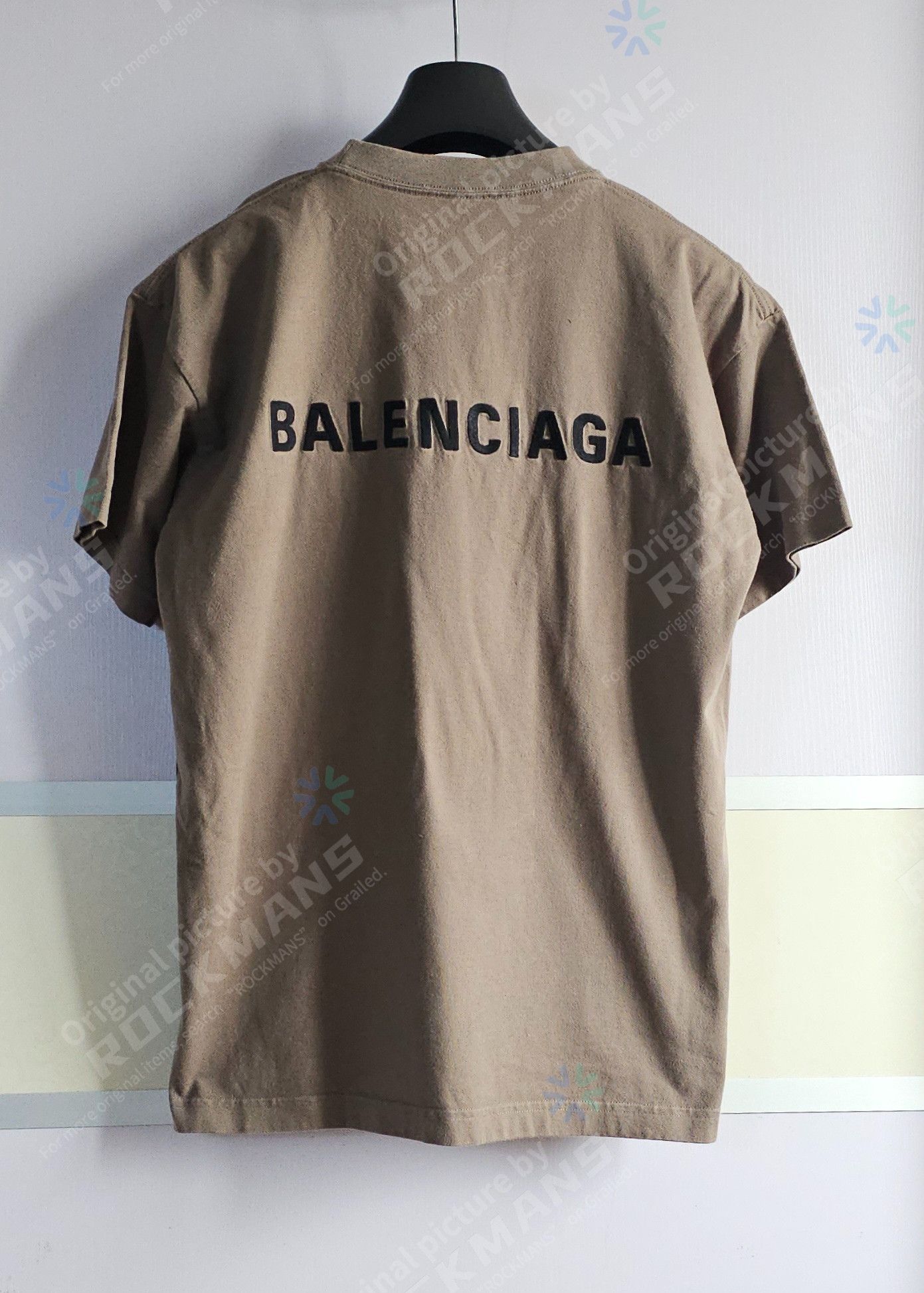 Balenciaga Balenciaga SS22 Knit Crew-Neck Embroidered Logo T-Shirt S Size US S / EU 44-46 / 1 - 5 Thumbnail