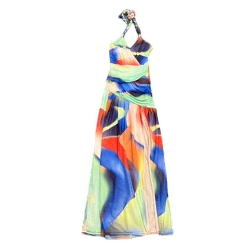 NICHOLAS Nicholas Halter Bristol Dress in Multi, Size US 2 Size XS / US 0-2 / IT 36-38 - 4 Thumbnail