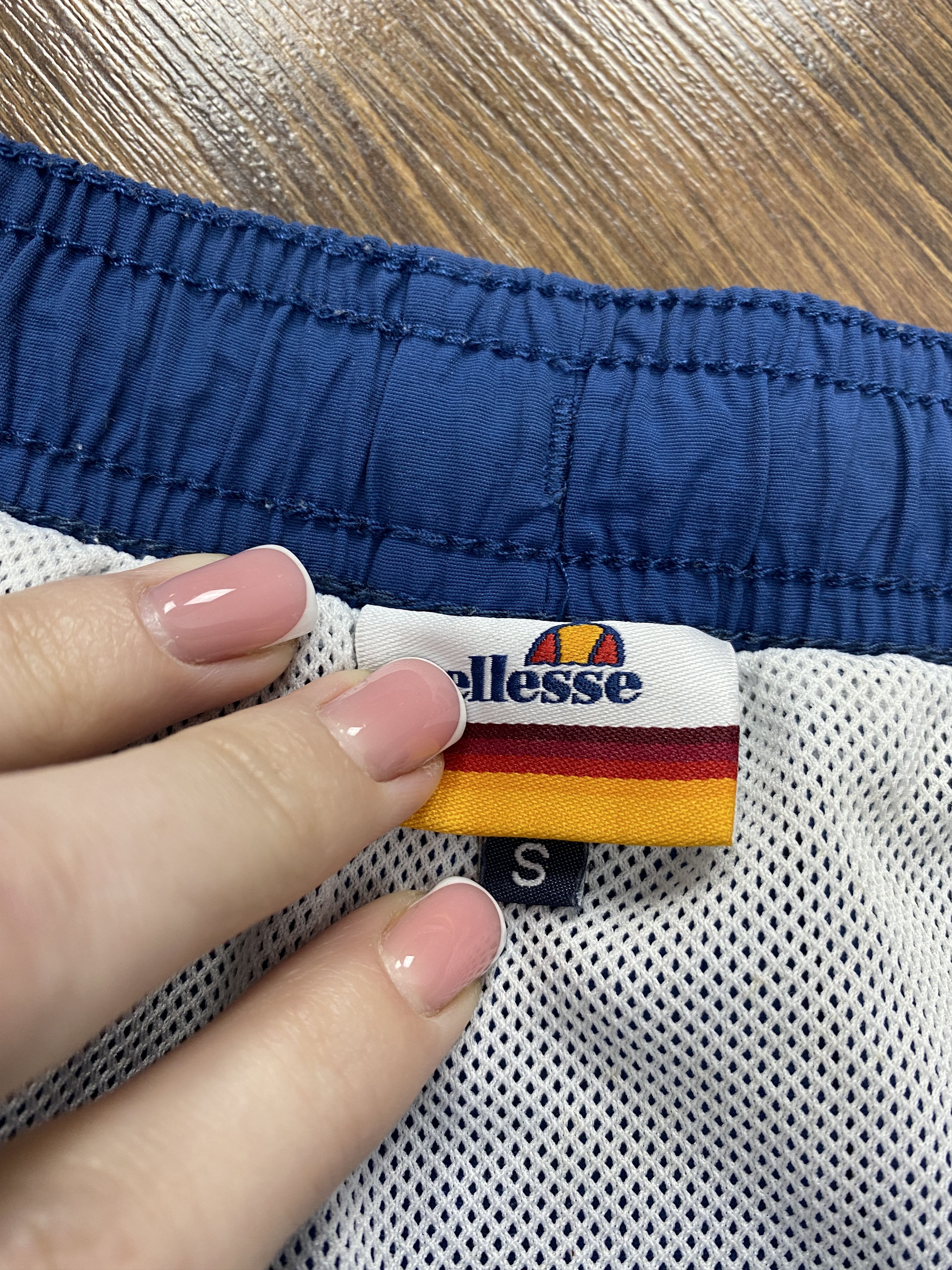 Ellesse × Vintage Ellesse Vintage Mens Nylon Shorts y2k Size US 30 / EU 46 - 4 Thumbnail