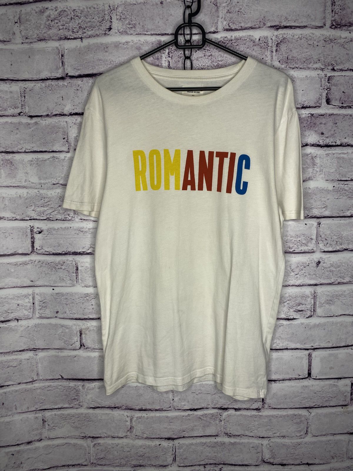 Wood Wood Mens T-Shirt Wood Wood Romantic tee luxury Vintage Size US S / EU 44-46 / 1 - 1 Thumbnail