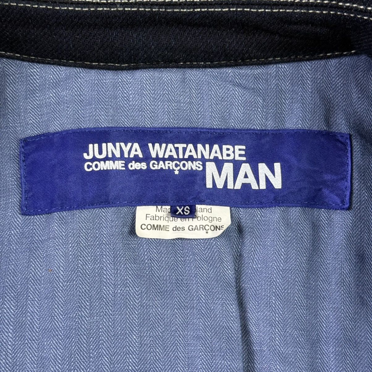 Junya Watanabe Junya Watanabe - HP - S/S 15 - Indigo Dyed Denim Jacket Size US XS / EU 42 / 0 - 6 Thumbnail