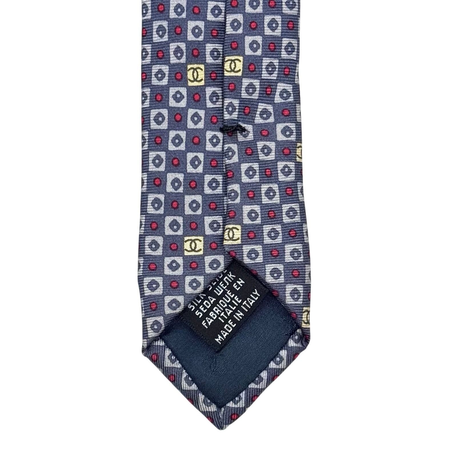 Chanel Chanel ‘CC’ Pattern Tie Size ONE SIZE - 7 Thumbnail