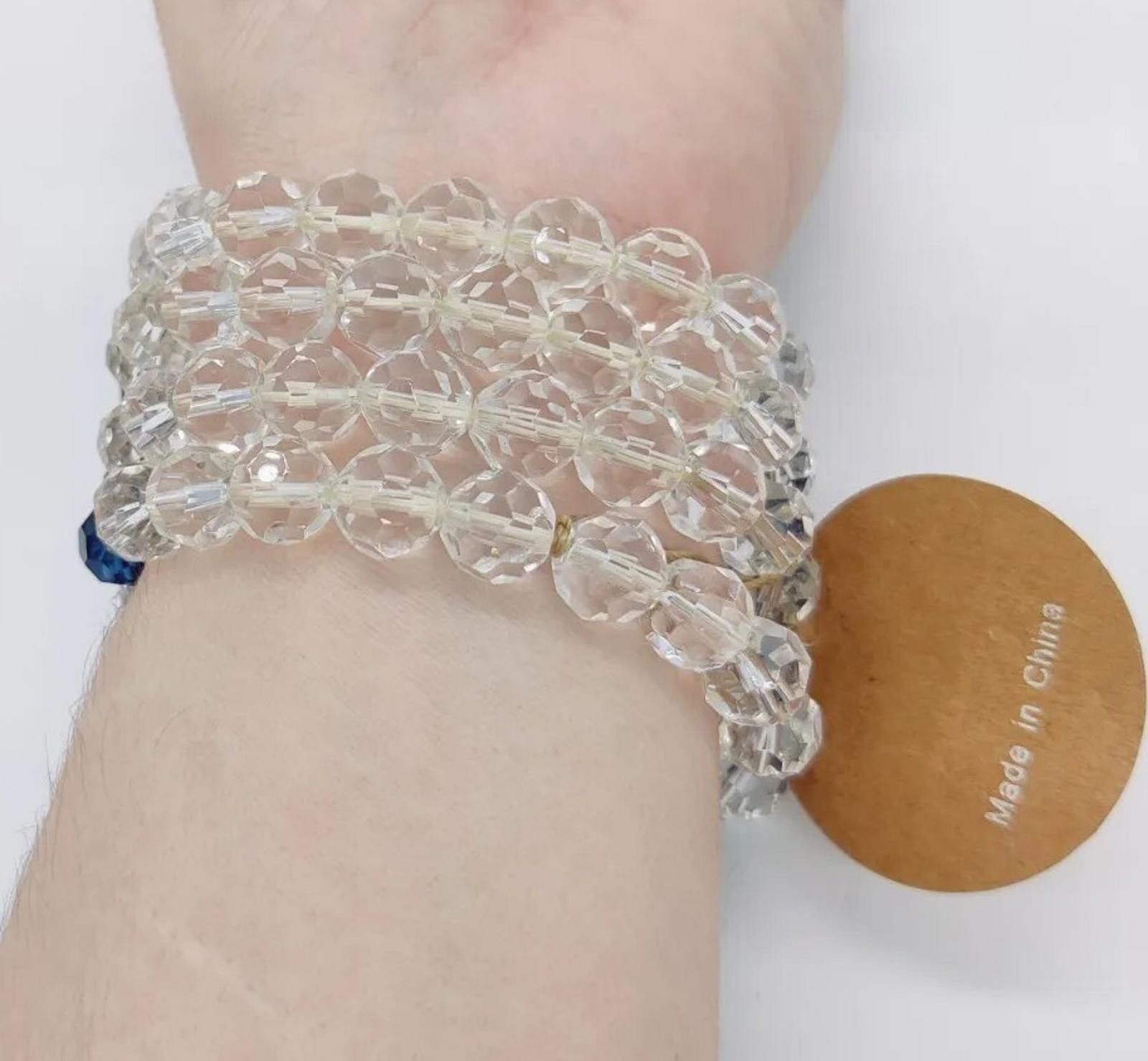 Other Bala NY Chunky Hippie Gem Wrist Lucite Bangle Bracelet NWT Size ONE SIZE - 5 Thumbnail