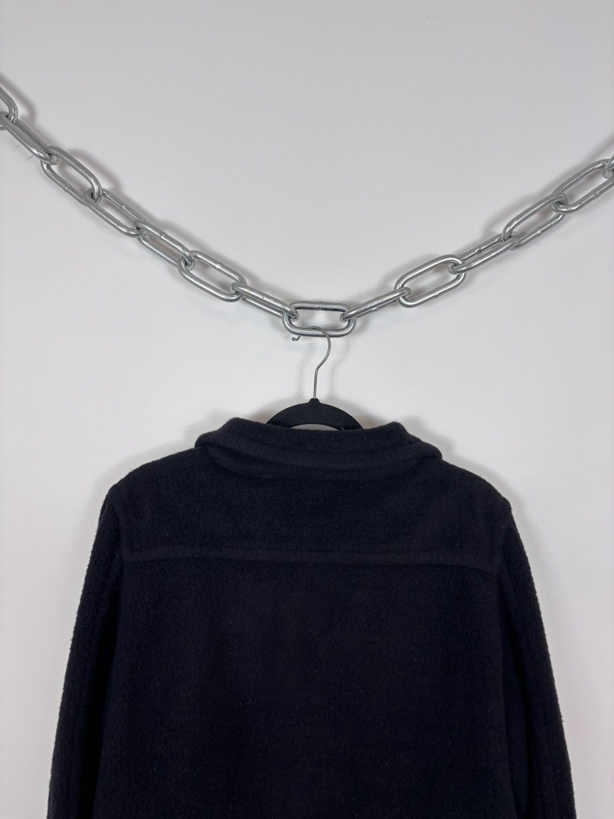 Dsquared2 Vintage Dsquared2 Unisex Black Short Wool Bomber Jacket Size US M / EU 48-50 / 2 - 18 Thumbnail
