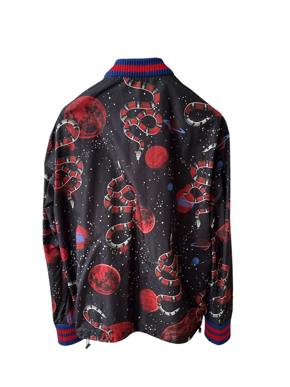 Gucci Gucci Rain Jacket with Snake and Space Motifs Size US L / EU 52-54 / 3 - 4 Thumbnail