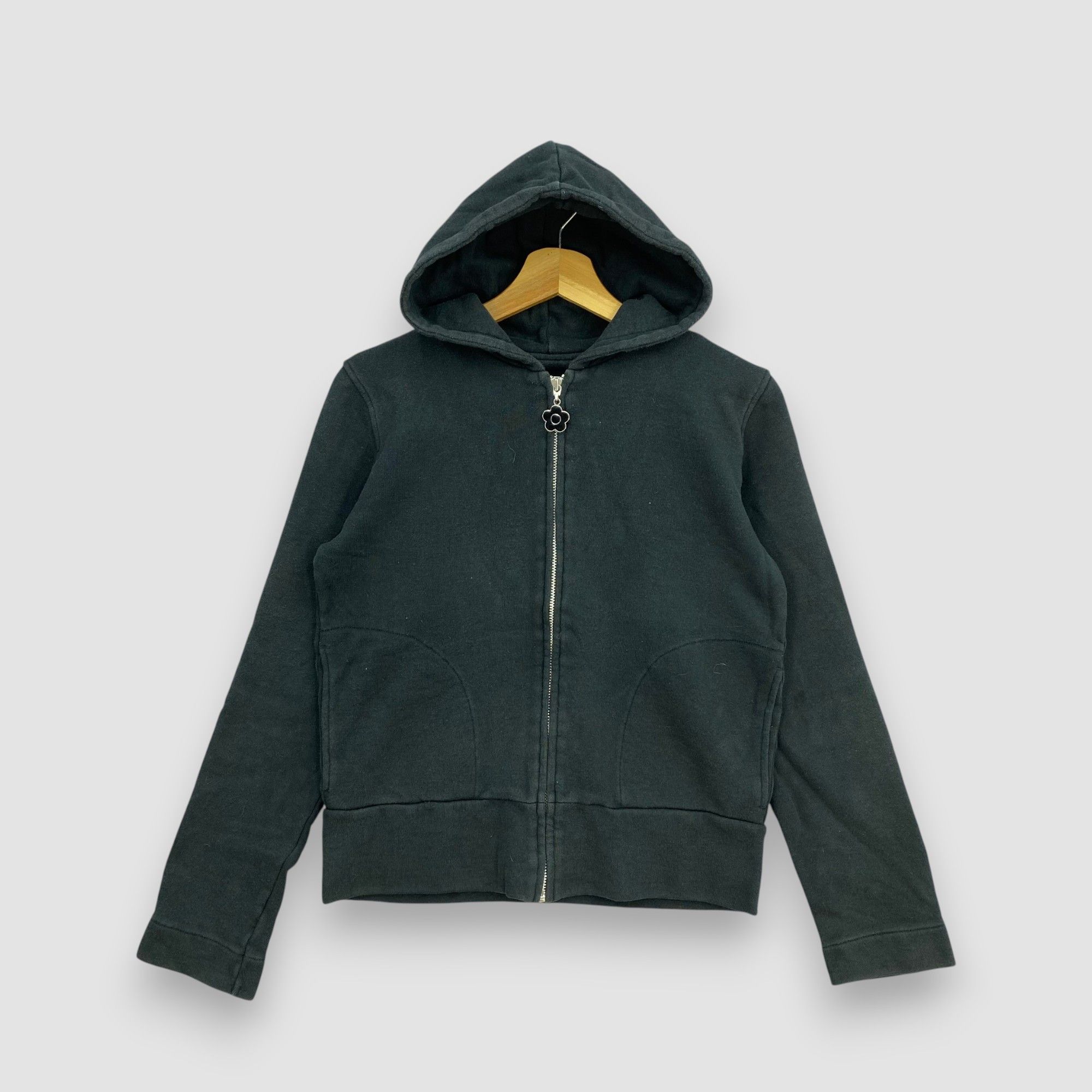 Japanese Brand Vintage Y2K Mary Quant London Full Zip Hoodie Sweater Size S / US 4 / IT 40 - 3 Thumbnail