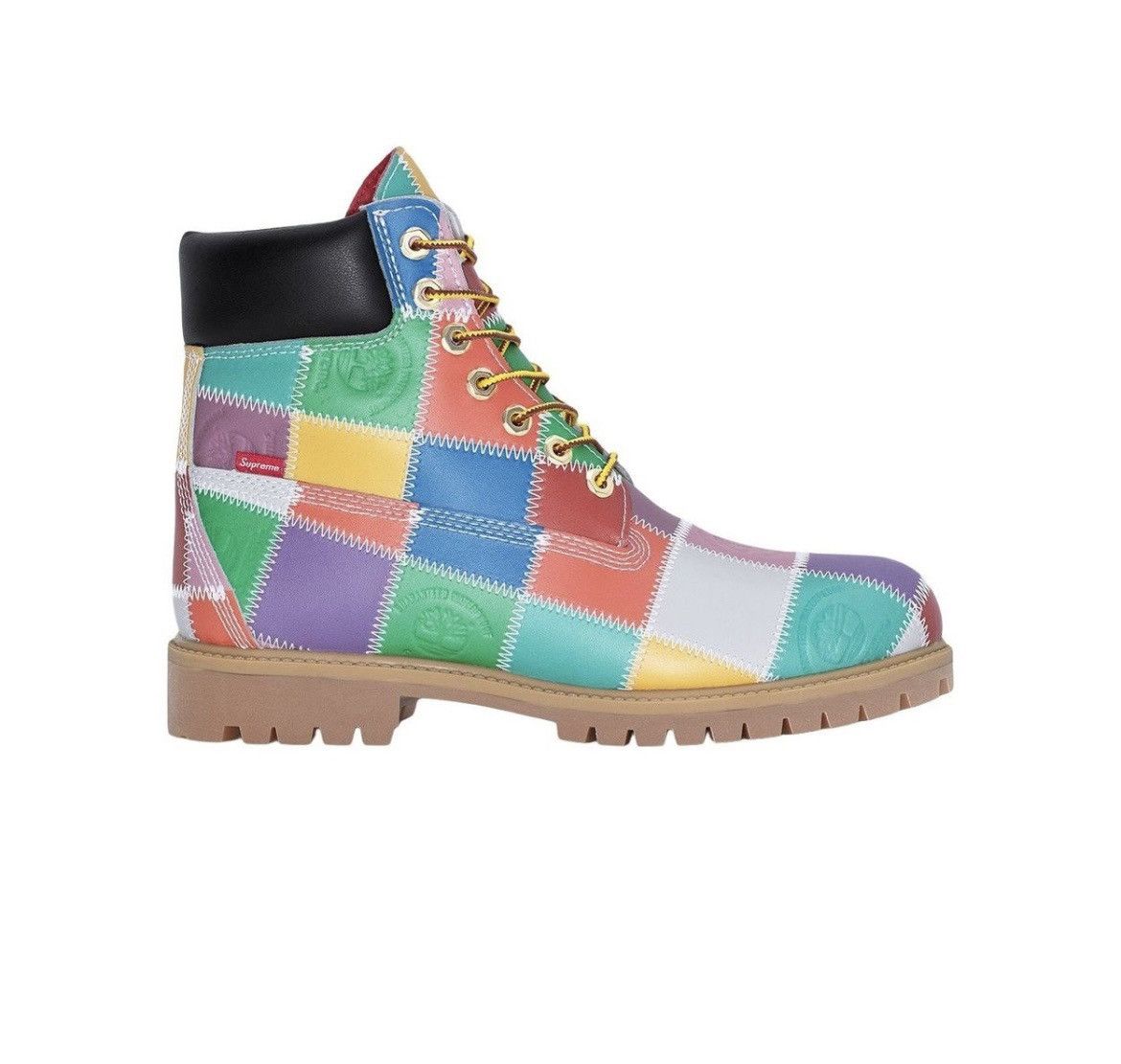 Supreme × Timberland Supreme Patchwork Timberland Boots Size US 9.5 / EU 42-43 - 3 Thumbnail