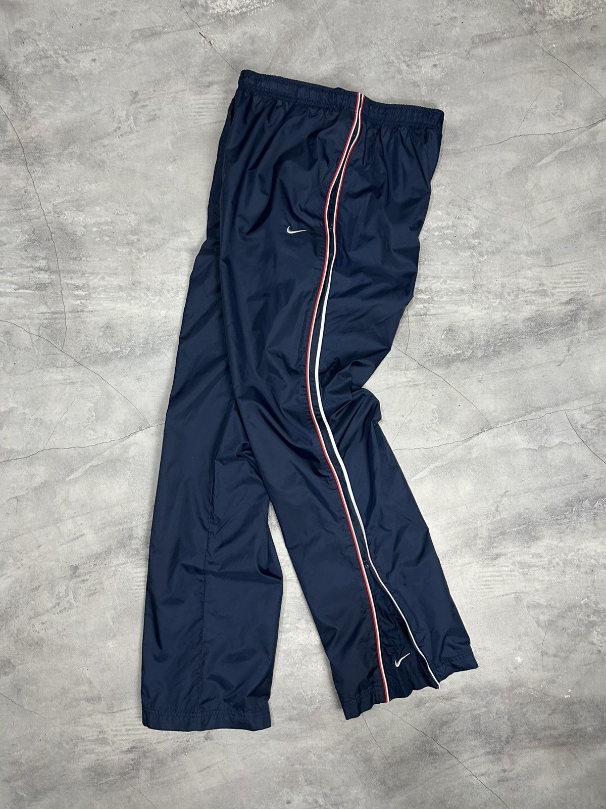 Nike Rare Vintage Nike Drill Track Pants TN Swoosh Size US 36 / EU 52 - 1 Thumbnail
