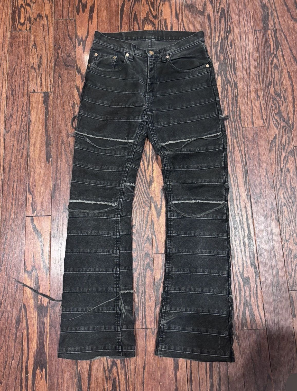 Hysteric Glamour Hysteric Glamour Black Crust Hagi Jeans | Grailed