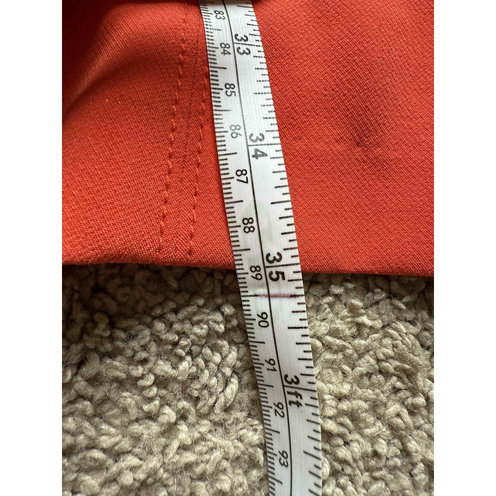 Banana Republic Banana Republic Fit & Flare Mini Dress Orange Women's US 2 Size XS / US 0-2 / IT 36-38 - 9 Thumbnail