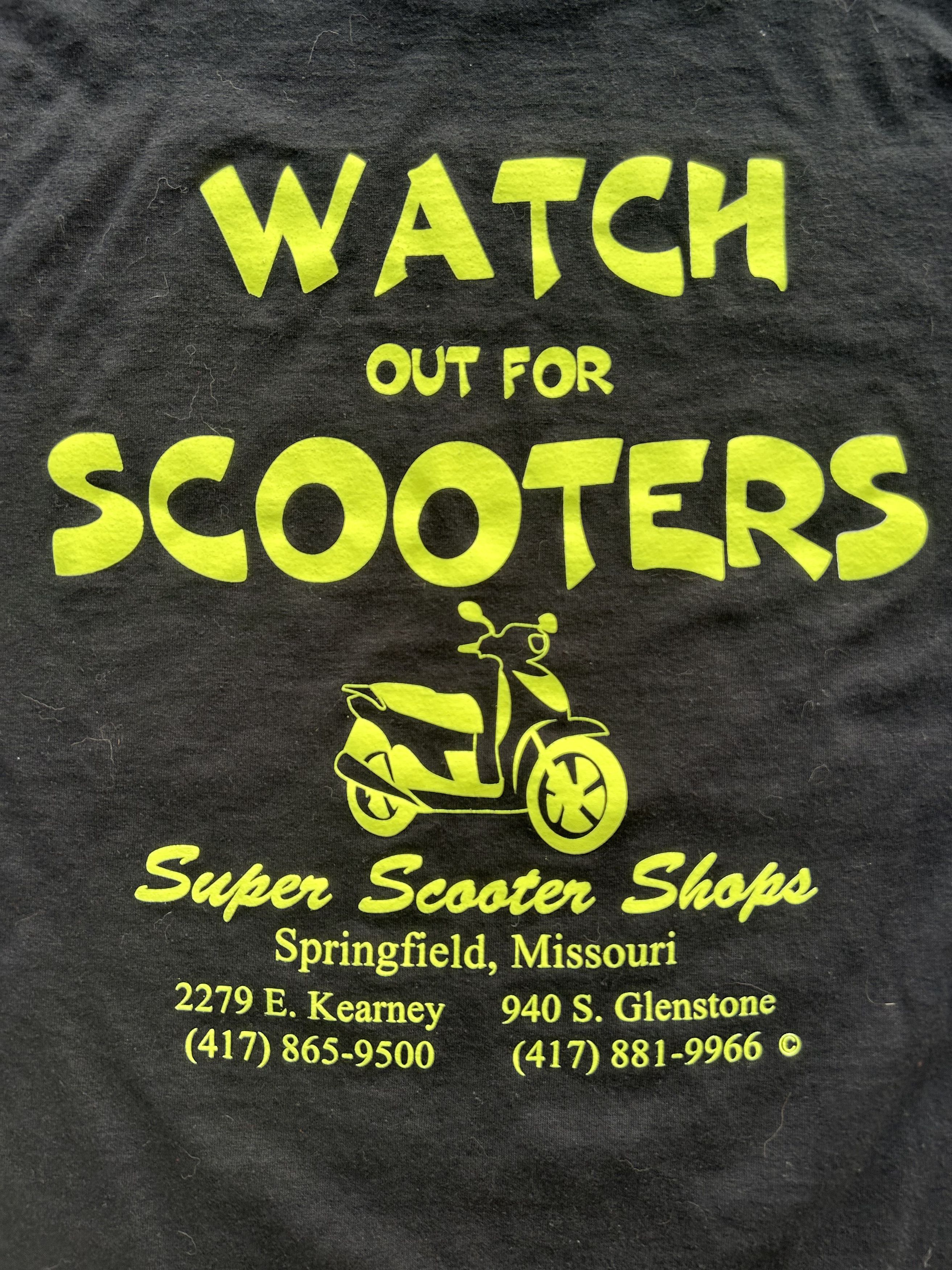 Vintage Scooter Graphic Tee Size US L / EU 52-54 / 3 - 3 Thumbnail
