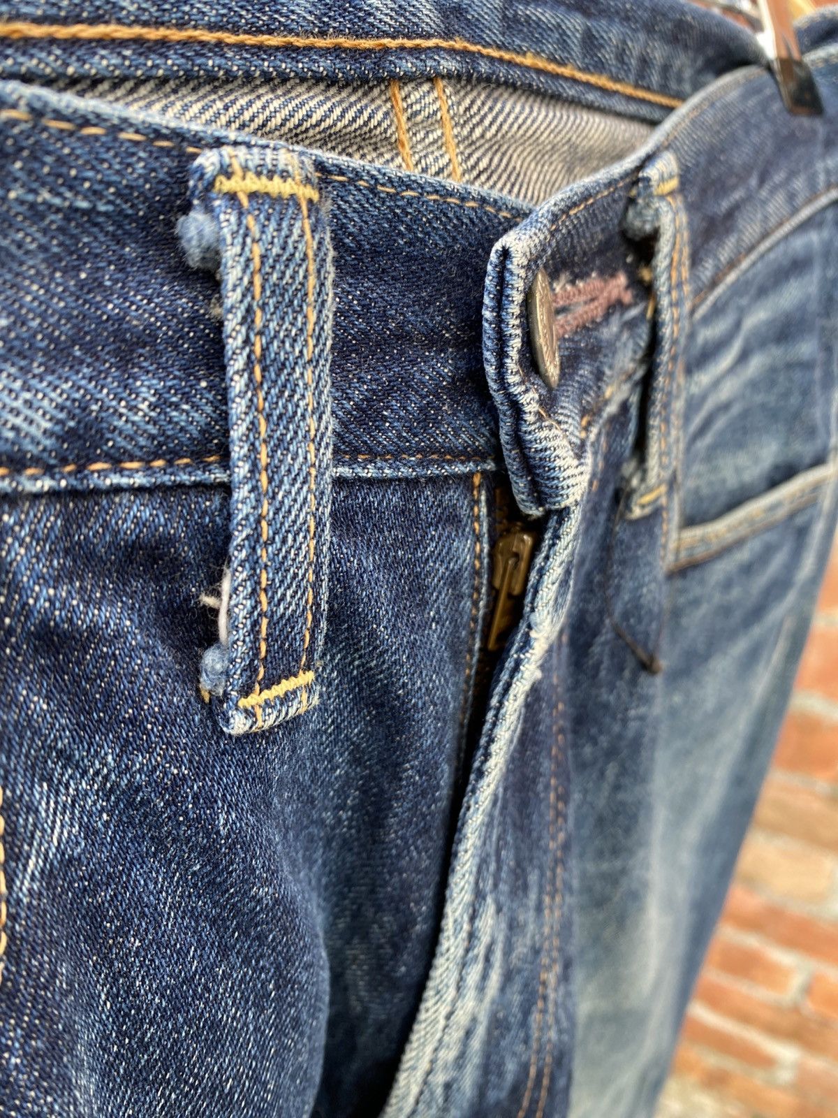 Denime W30x30 Vintage denime redline toyo enterprise made in JAPAN Size US 30 / EU 46 - 9 Thumbnail