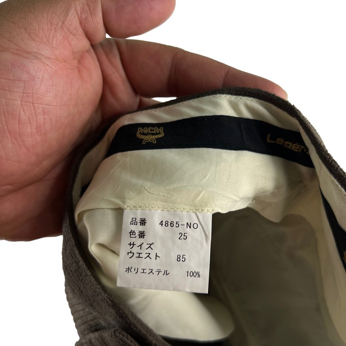 Japanese Brand 🔥VTG CASUAL PANTS MCM LEGERE JAPAN Size US 32 / EU 48 - 10 Thumbnail