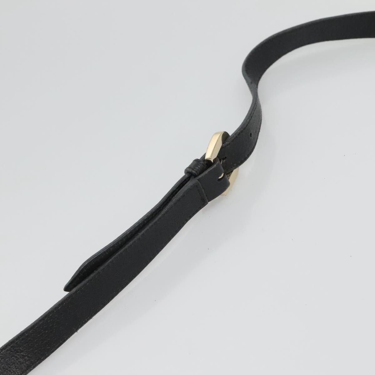 Gucci GUCCI GG Canvas Abbey Shoulder Bag Black Gold Size ONE SIZE - 8 Thumbnail