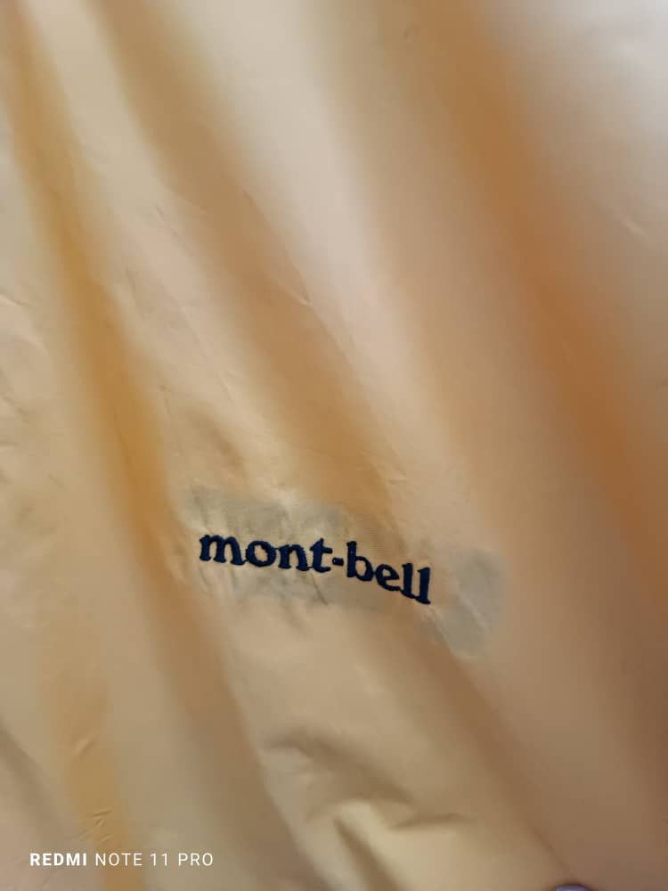 Japanese Brand × Montbell FADED YELLOWISH MONTBELL WINDBREAKER Size US L / EU 52-54 / 3 - 6 Thumbnail
