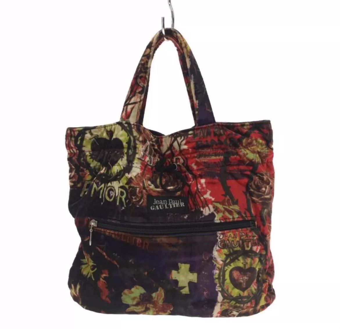 Jean Paul Gaultier Jean Paul Gaultier Rose thorn velvet handbag Size ONE SIZE - 1 Thumbnail