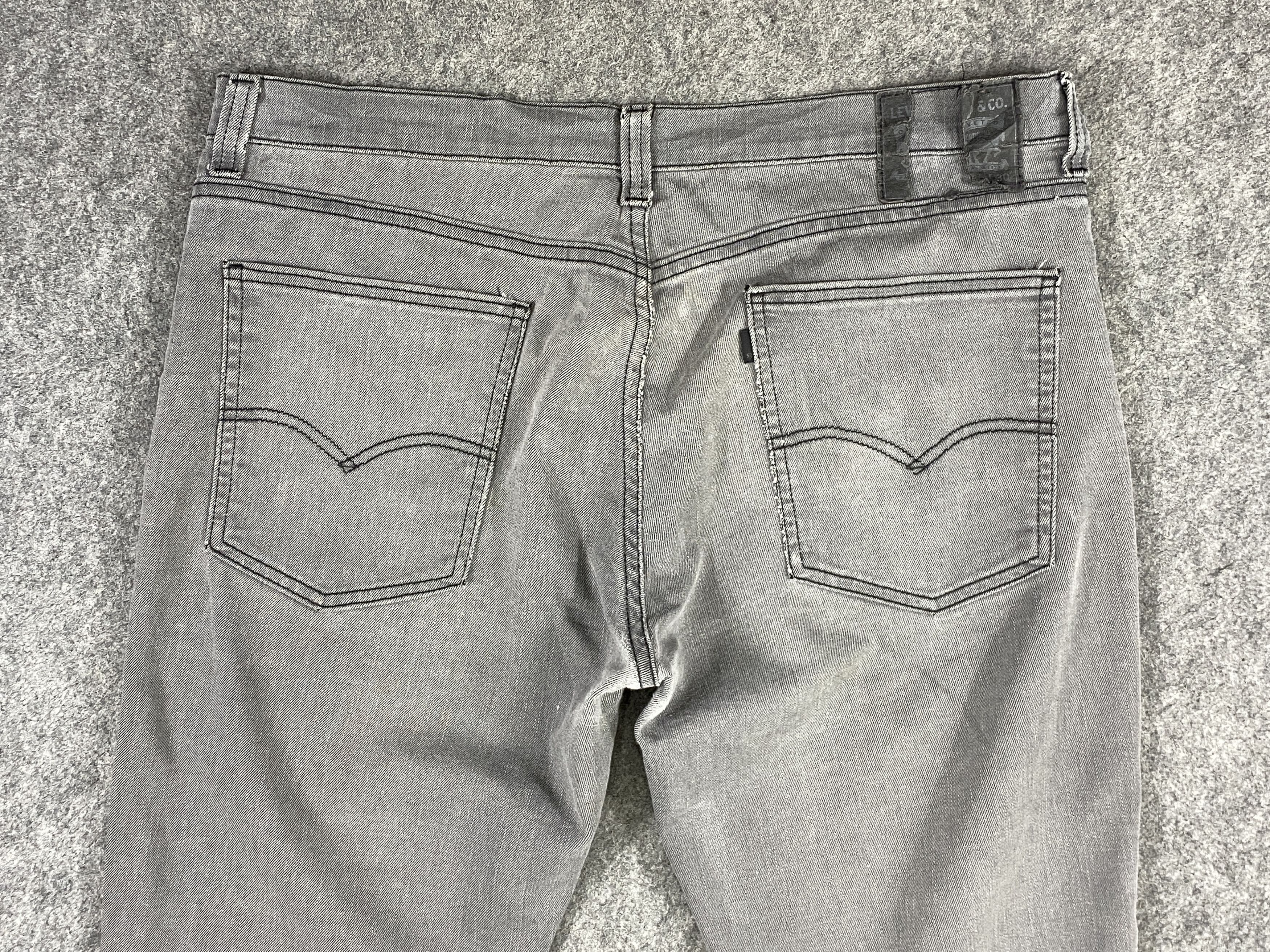 Levi's Grey Vintage Levi's 511 Jeans 37x28 Denim -JN1740 Size US 37 - 4 Thumbnail