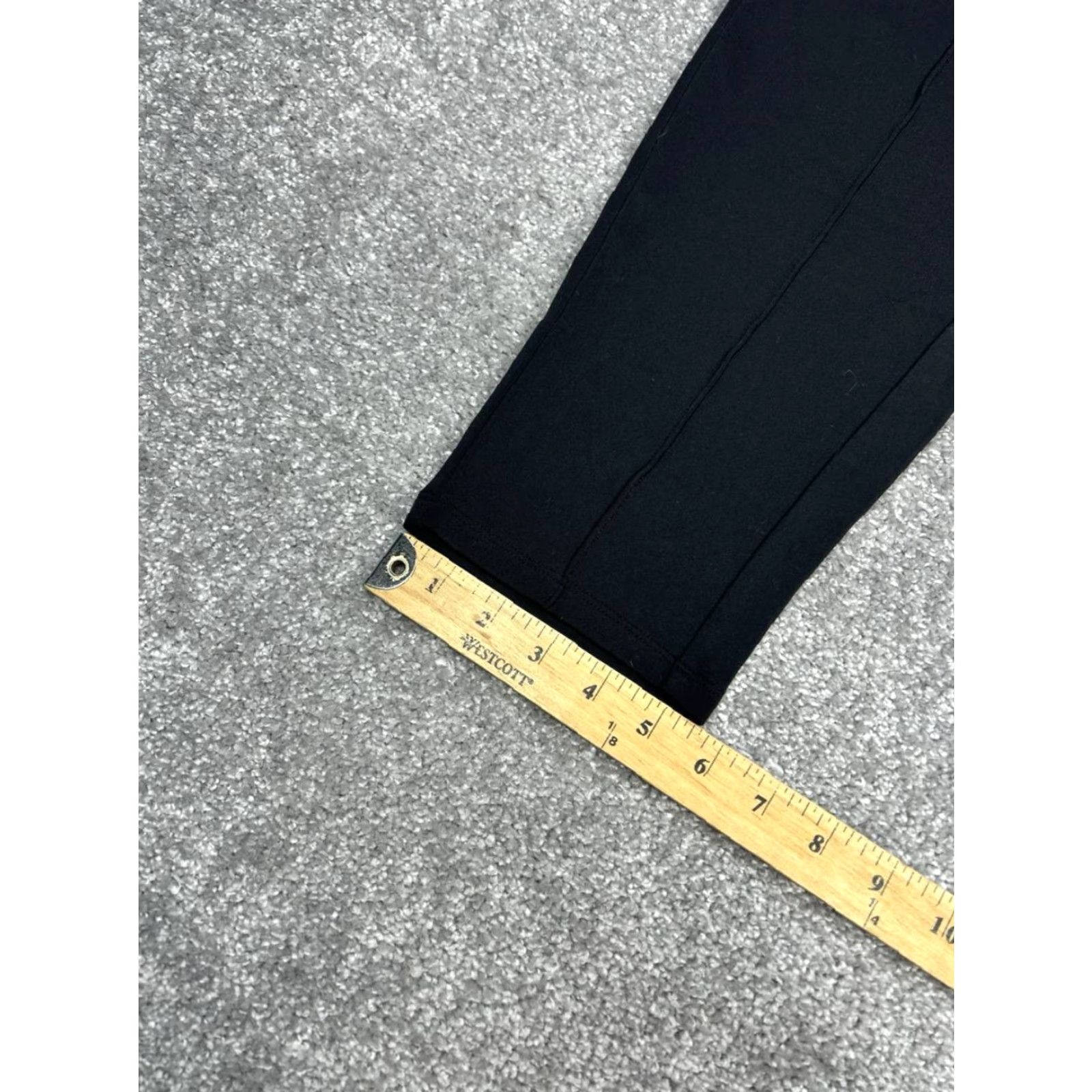 Athleta Athleta Venice Pintuck Pants Womens Medium Black Nylon High Rise Sweat Wicking Size 32" / US 10 / IT 46 - 5 Thumbnail
