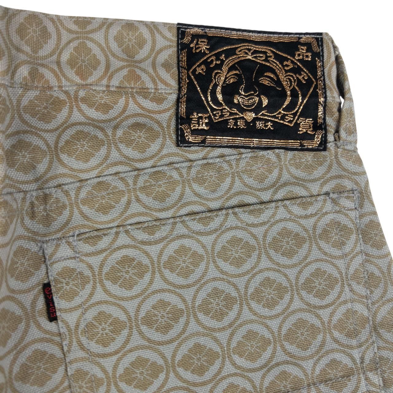 Evisu Vintage Evisu Kamon Flower Monogram Trousers Womens Size W28 Size 28" / US 6 / IT 42 - 5 Thumbnail
