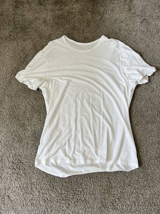 Lululemon Lululemon White Short-Sleeve Crew Tee Size US L / EU 52-54 / 3 - 1 Thumbnail