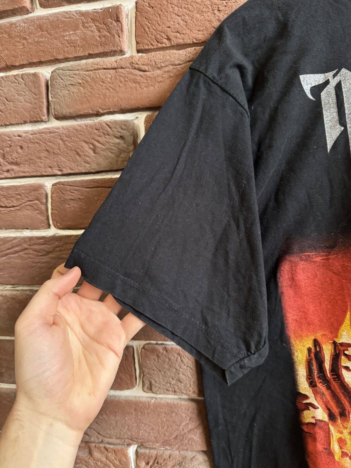 Band Tees 1999 Vintage Mercyful Fate 9 90s Metal Band Tee Death Rare Size US XL / EU 56 / 4 - 3 Thumbnail