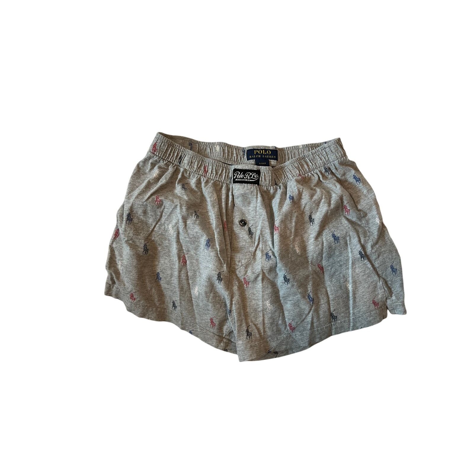 Polo Ralph Lauren Ralph Lauren Polo Gray Cotton Thin Sweatshorts Mens S Size US 34 / EU 50 - 1 Thumbnail