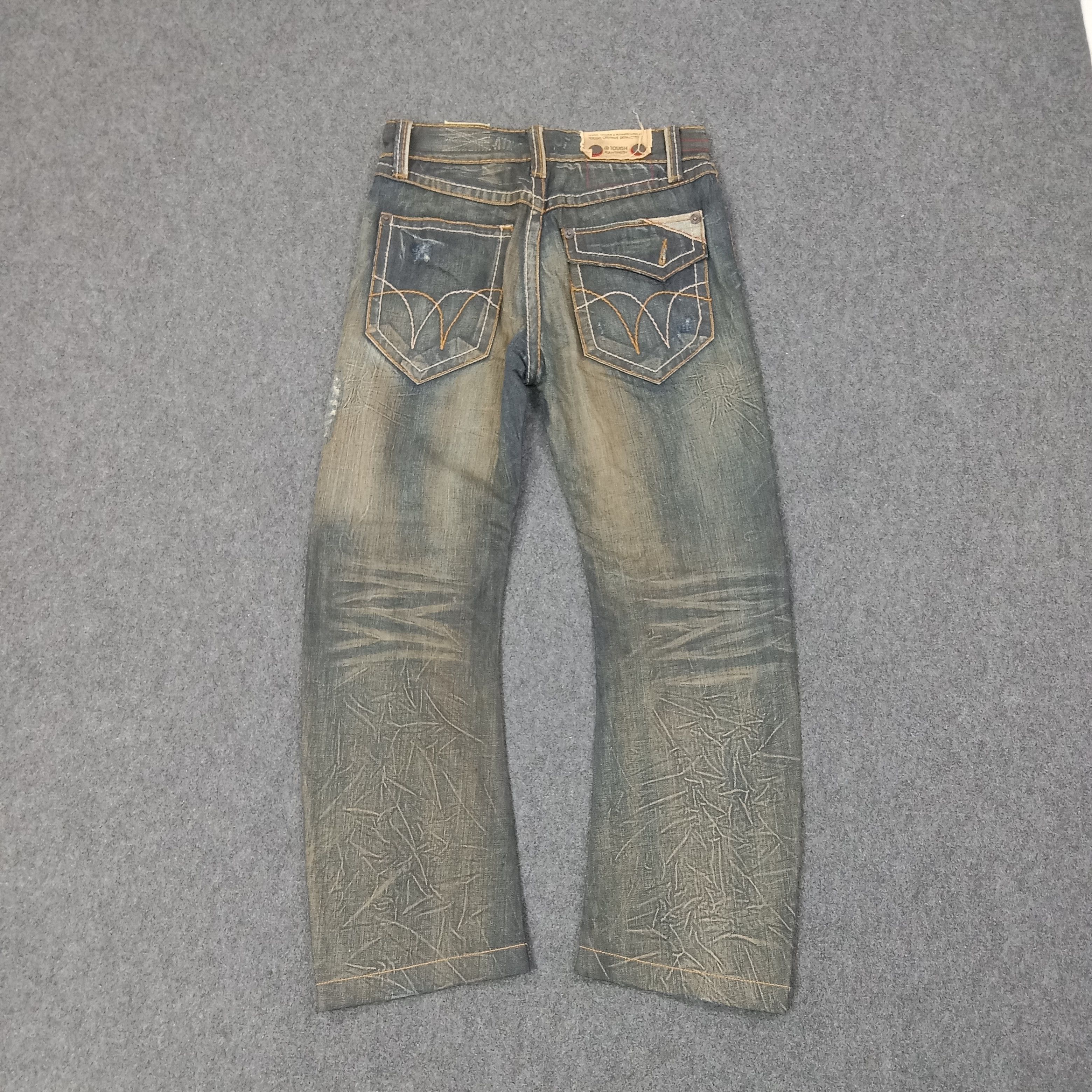 Vintage Tough Jeansmith Street Military Style DenimJeans C258N18 Size US 32 / EU 48 - 8 Thumbnail