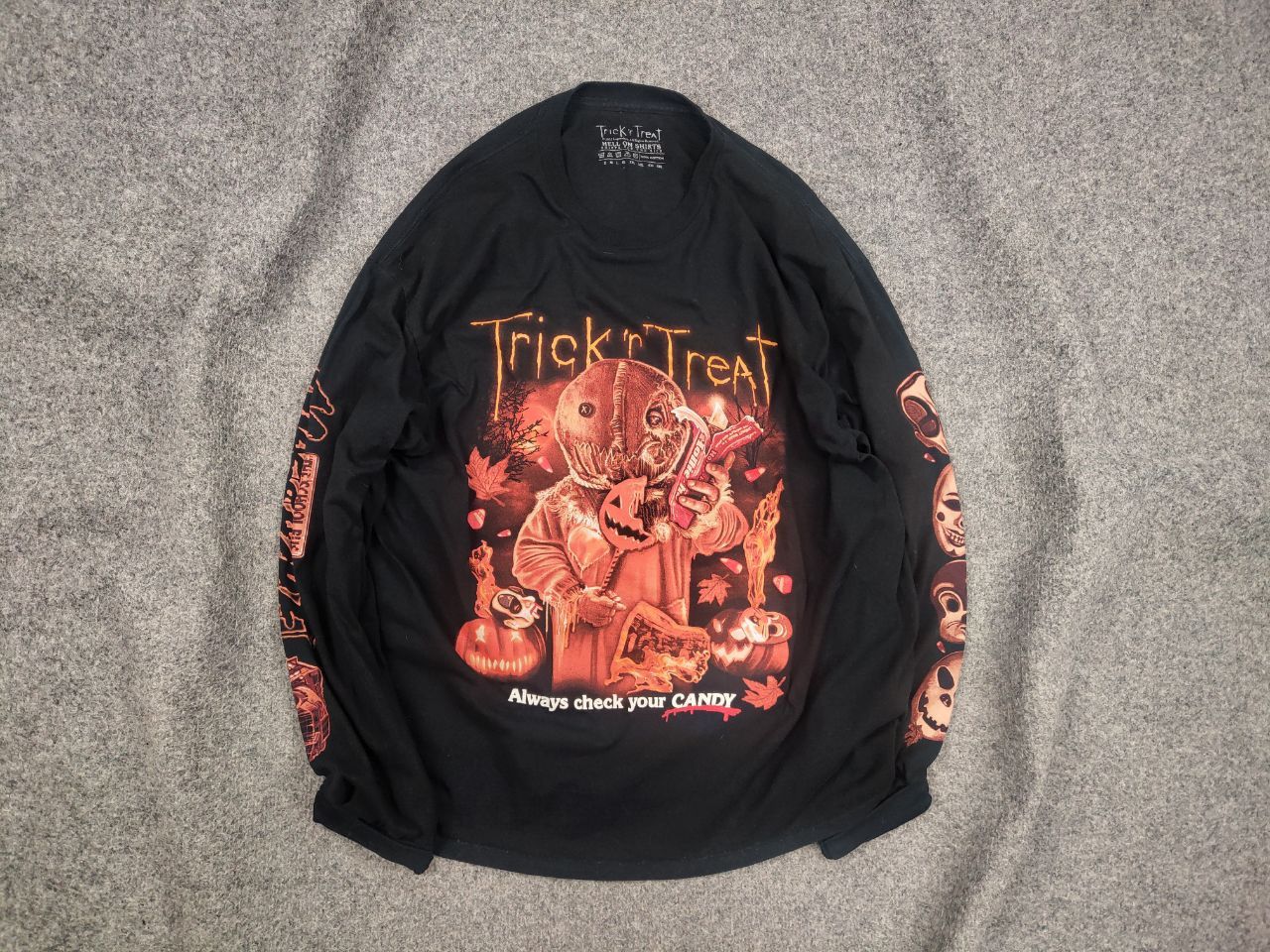 Other Trick R Treat Hell on Shirt Logo Long sleeve Vintage Style Size US XL / EU 56 / 4 - 1 Thumbnail