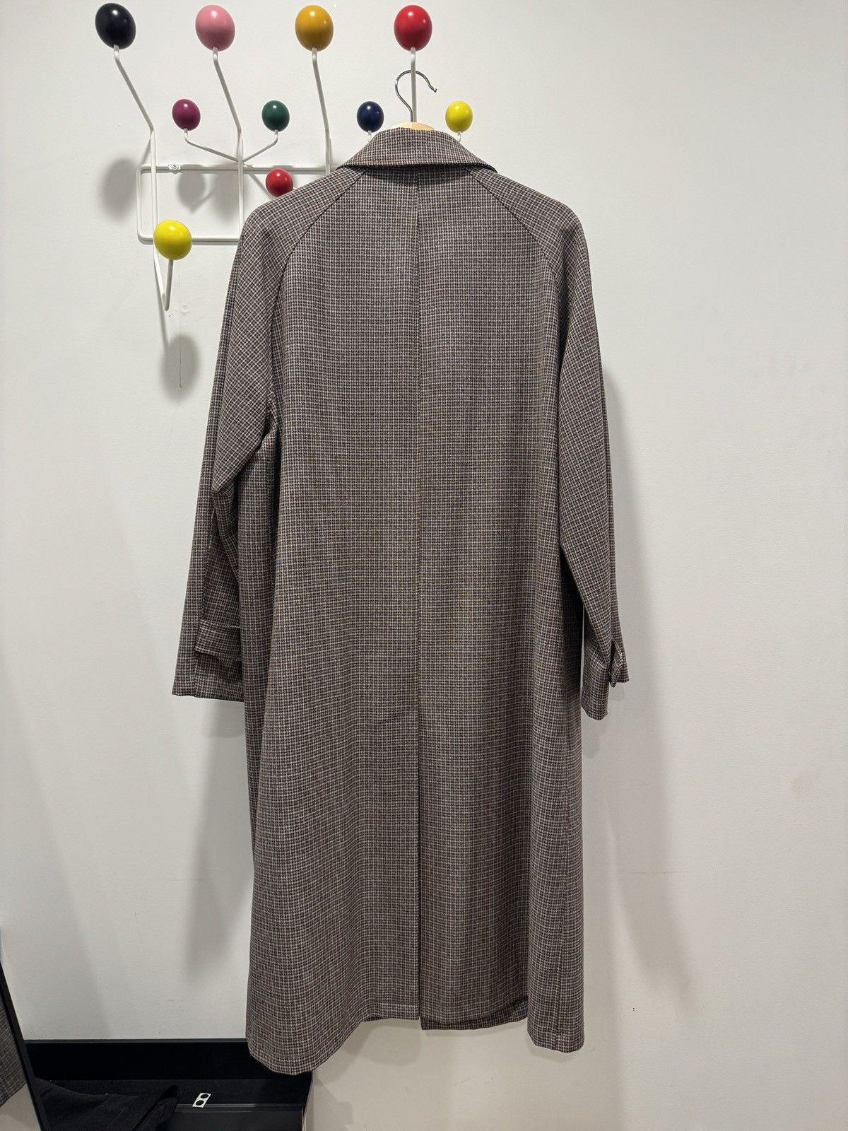 Our Legacy × Stussy Raglan Car Coat Houndstooth Size US S / EU 44-46 / 1 - 2 Thumbnail