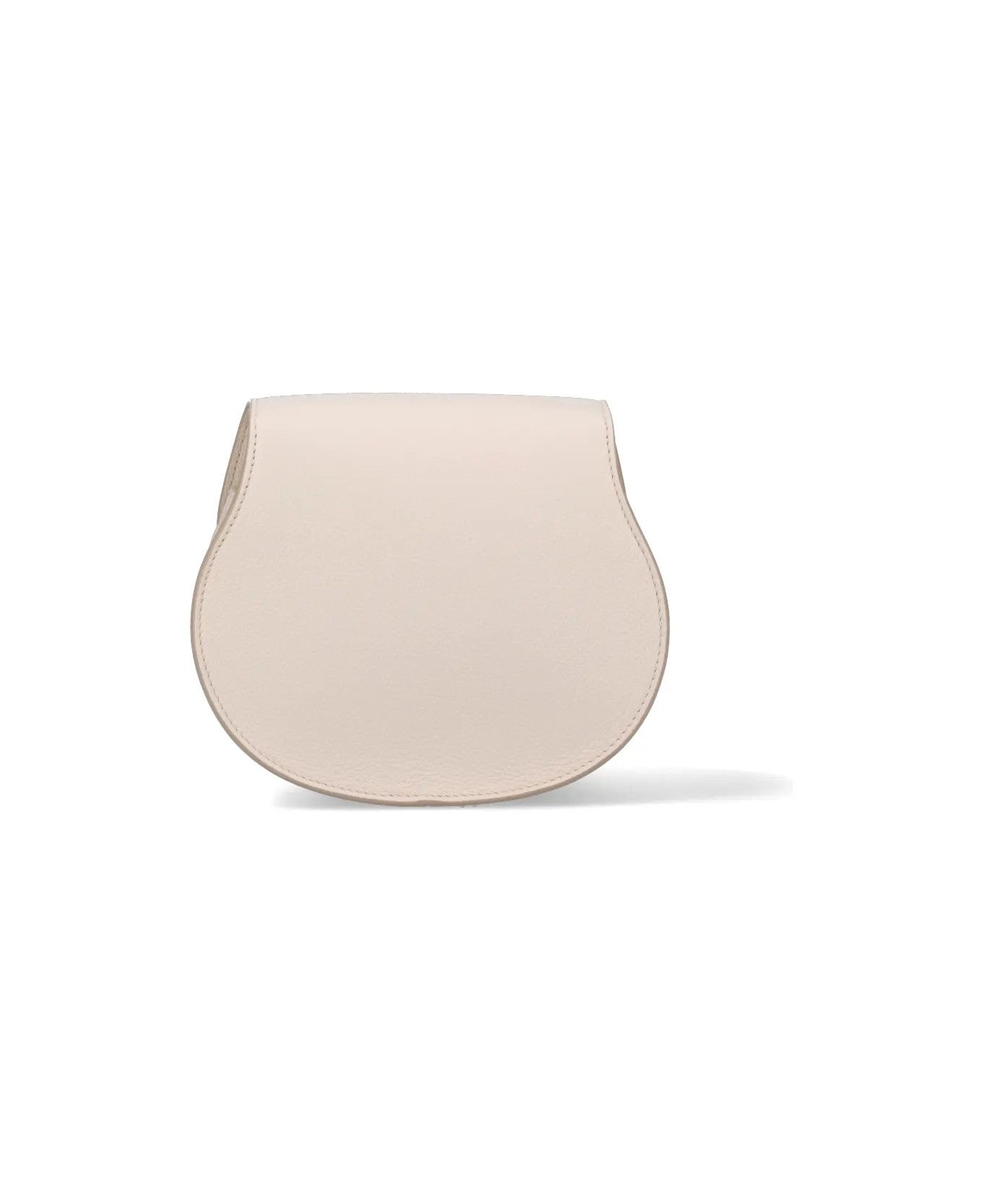 Chloe o1loc1c10425 Size: OS / Marcie Small Saddle Bag Misty Ivory Size ONE SIZE - 3 Thumbnail