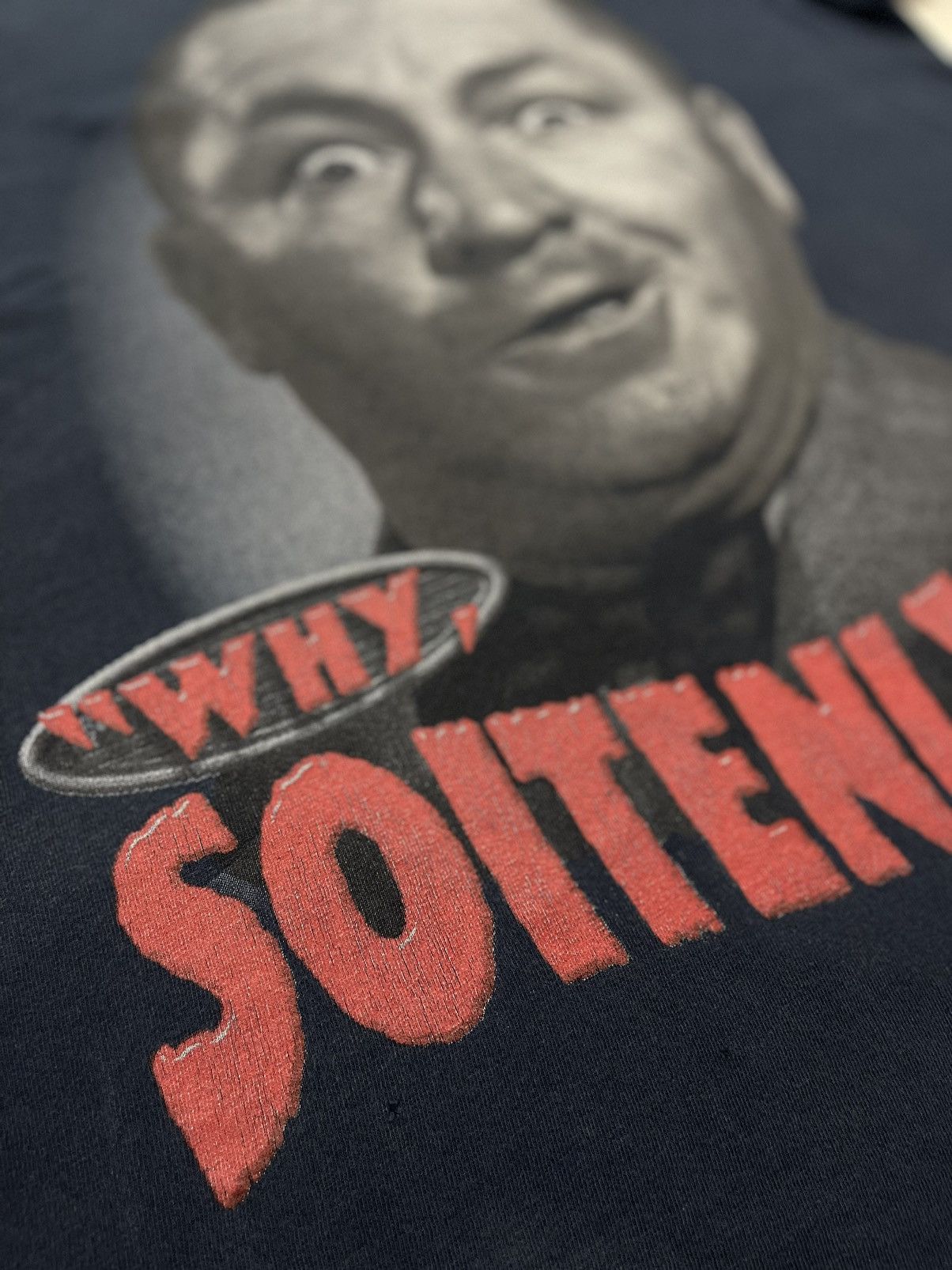 Vintage The 3 Stooges Curley " Why Soitenly!" Graphic Y2k Tee Size US M / EU 48-50 / 2 - 4 Thumbnail