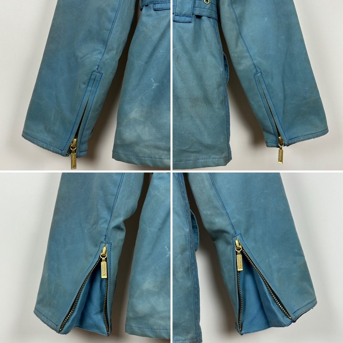 Barbour Vintage Barbour Blue Summer Wax International Coat Jacket Size S / US 4 / IT 40 - 23 Thumbnail