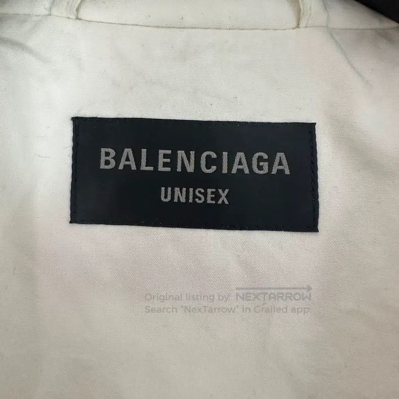 Balenciaga Balenciaga White racing logo embroidered zipper jacket Size US S / EU 44-46 / 1 - 5 Thumbnail